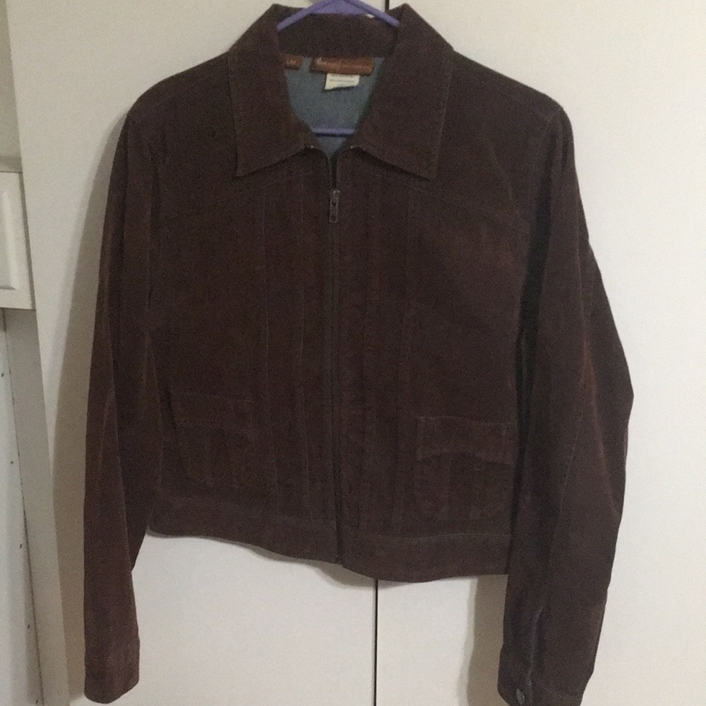 Lee Jeans denim/velvet jacket
